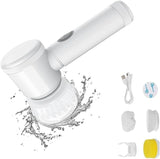 3-in-1 Magic Electric Cleaning Brush – Power Scrub for Kitchen, Bath & More