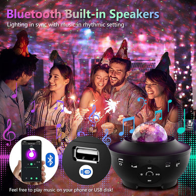 Galaxy Ocean Light Projector